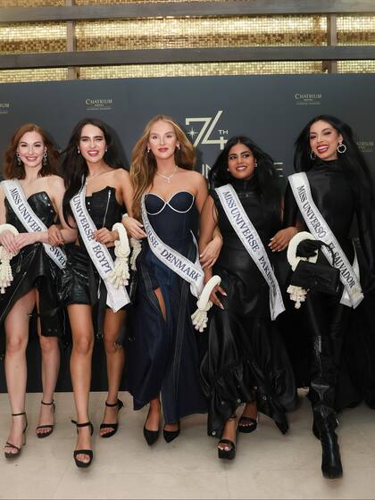 Las reinas de belleza llegaron a Tailandia desde inicios de noviembre (Facebook/Miss Universe)