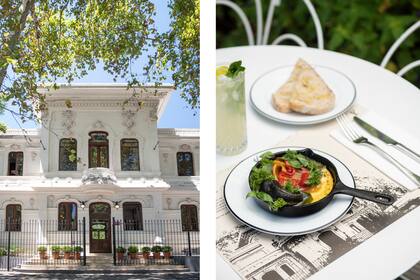 Las reminiscencias art noveau de la fachada y los platos tentadores del menú, recomendado por la prestigiosa guía Michelin.