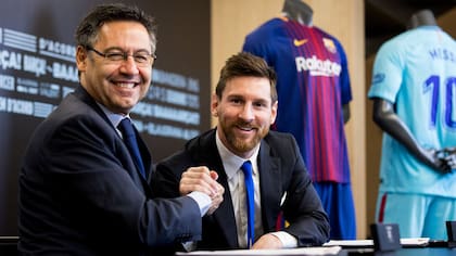 Las renovaciones de Lionel Messi con el Barcelona