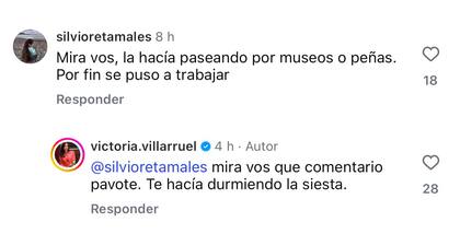 Las réplicas de Villarruel