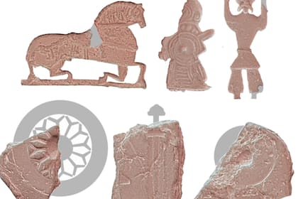 Las representaciones en arcilla eran objetos cotidianos y elementos visuales de la era vikinga, no representaciones mitológicas