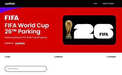 Las reservaciones del estacionamiento se realizan a través del sitio de JustPark (JustPark)