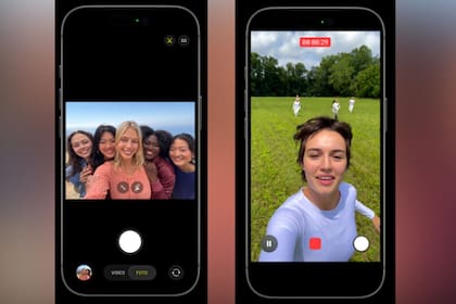 Las resoluciones de los objetivos delanteros y traseros presentan altas resoluciones