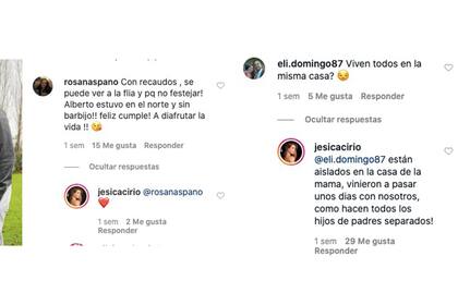 Las respuestas de Jesica Cirio que confirman cómo llegaron los demás hijos del intendente al festejo por su cumpleaños