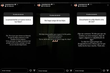 La China Suárez respondió muchas de las preguntas de sus seguidores