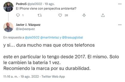 Las respuestas de los usuarios al tuit del funcionario porteño (Foto: Captura de Twitter)