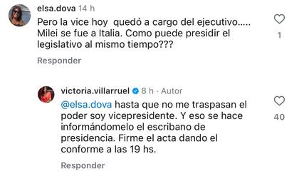 Las respuestas de Victoria Villarruel tras la sesión en la que se expulsó a Kueider