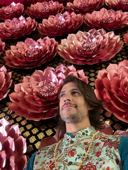 Las ropas típicas que usaba en la India