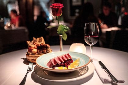 Las rosas, un detalle impecable de cada mesa