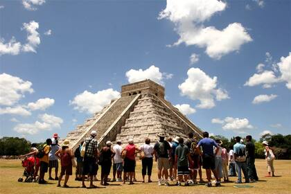 Las ruinas de Chichén Itzá, en México, es uno de los sitios predilectos del turismo en ese país