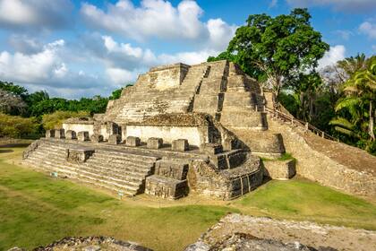 Las ruinas mayas de Belice