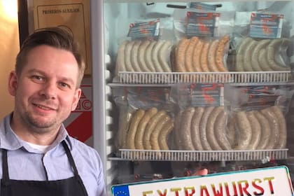 Las "salchichas parrilleras" se venden envasadas al vacío