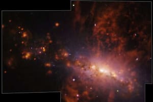 Captan una explosión contaminando el espacio entre galaxias