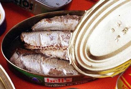Las sardinas tienen un alto contenido de omega 3 y de calcio