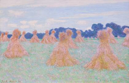 Las señoritas de Giverny (1894) fue retirada de la venta antes del remate, por motivos no aclarados