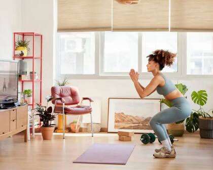 Las sentadillas son un buen ejercicio no solo para las rodillas