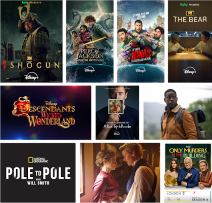 Las series 2026 de Disney +