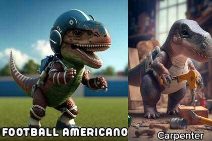 Las simpáticas imágenes se viralizaron (Foto Instagram @the_ai_dreams)