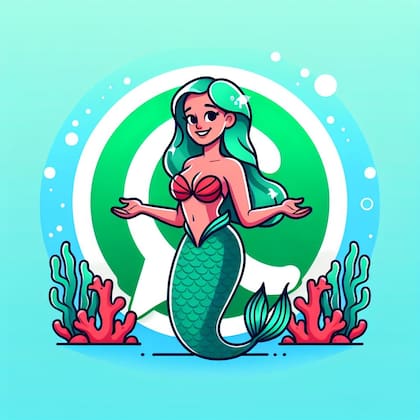 Las sirenas son creaturas fantásticas mitad mujer y mitad pez