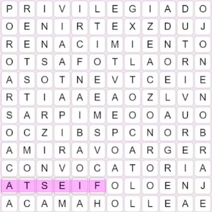 Las sopa de letras es uno de los pasatiempos más elegidos