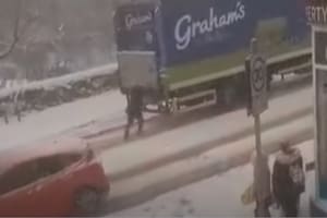 Las sorprendentes imágenes se volvieron virales en redes sociales.