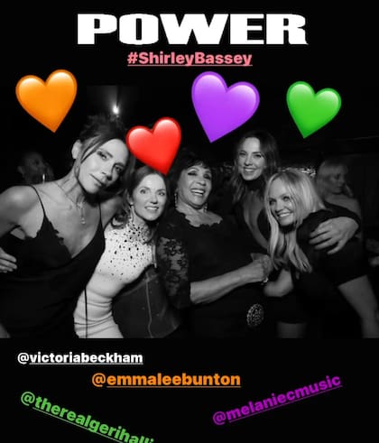 Las Spice Girls se reúnen con Victoria Beckham para la fiesta del 50 cumpleaños de Geri Horner