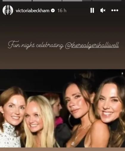 Las Spice Girls se reúnen con Victoria Beckham para la fiesta del 50 cumpleaños de Geri Horner