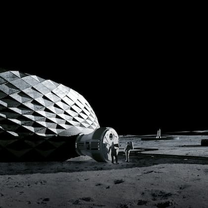 Las start-up de impresión 3D construirá las primeras colonias sostenibles en la Luna. 