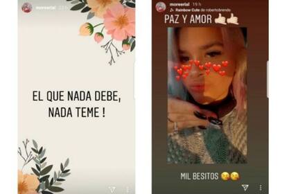 Las stories de Morena Rial, ¿una respuesta a las acusaciones?
