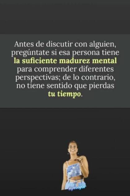 Las stories en las que Morena Rial se refirió a la infidelidad de Facudo Ambrosioni