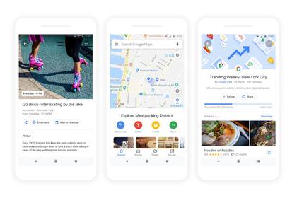 Las sugerencias de nuevos locales en Google Maps
