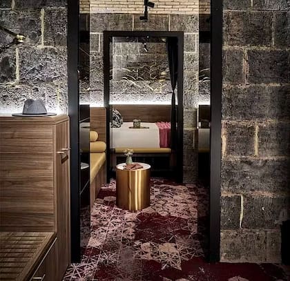 Las suites se crearon mediante la unión de cuatro o cinco celdas abiertas