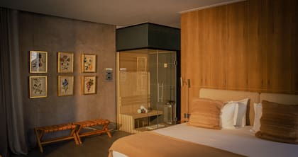 Las suites son siete y todas tienen su propio spa.