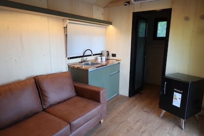 Las suites tienen 20 metros cuadrados cubiertos