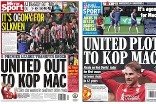 Alexis Mac Allister es tapa en los diarios ingleses por un posible pase que no se da desde 1964