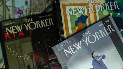 As capas da revista The New Yorker, parte do mistério.