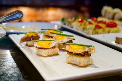 Las tapas son uno de los atractivos de la propuesta