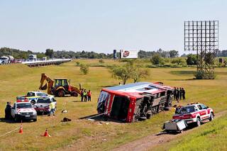 “Volcamos cumpa, volcamos”, el audio de uno de los choferes de Vía Bariloche