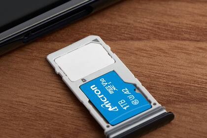 Las tarjetas de 1 TB son compatibles con la mayoría de los smartphones modernos, e ideales para quienes graban muchos videos en resolución 4K