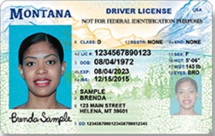 Las tarjetas de identificación que no cumplen con los requisitos tendrán la leyenda: “NO PARA FINES DE IDENTIFICACIÓN FEDERAL”