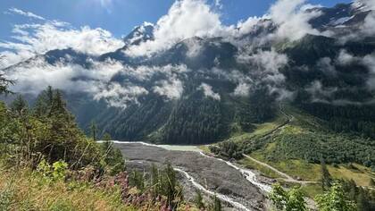 Las temperaturas alpinas promedio están aumentando, según los científicos. Mientras tanto, los glaciares se están reduciendo.