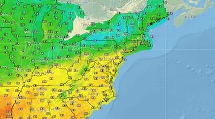 Las temperaturas máximas se mantendrán por debajo de la media durante este jueves