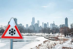 Cuánta nieve ha caído en Chicago en las últimas horas: nuevo frente de frío polar en Illinois