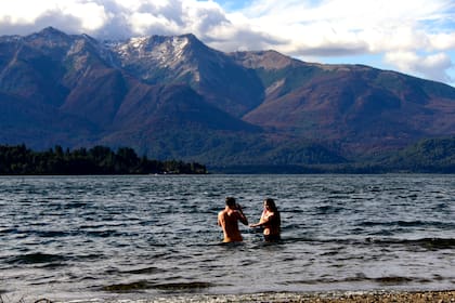 Las tempraturas máximas rozaron los 20ºC en Los Alerces este fin de semana largo
