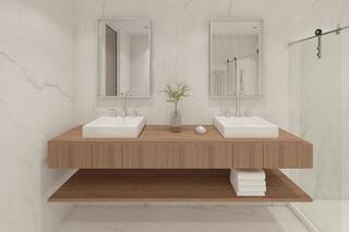 Los nuevos cuartos de baño: materiales y accesorios que suman funciones