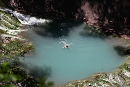 Las Termas del río Jordán son un gran atractivo.