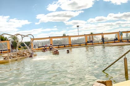 Las termas del salado, un espacio único para disfrutar el día (Foto: Turismo General Belgrano)