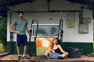Las tiernas vacaciones de Celeste Cid y Santiago Korovsky en Corrientes que enamoraron a todos