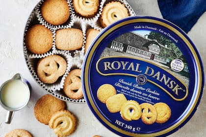 Las típicas galletitas de manteca danesas (foto ilustrativa)