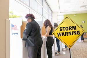 Las tormentas de los últimos días generarán un Halloween complicado para la votación anticipada, pero hacia el martes mejorará el clima